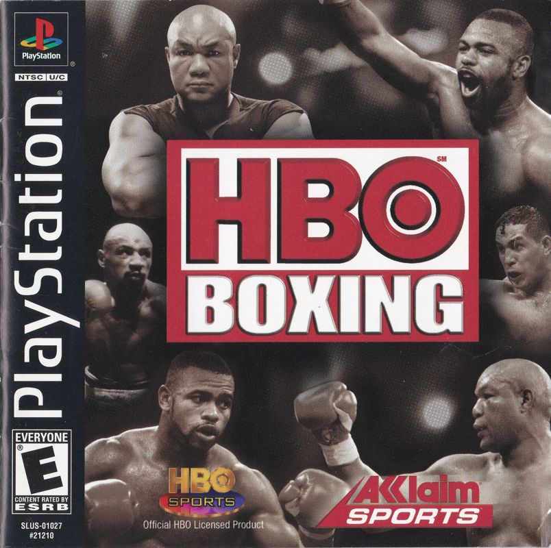 Boxing box art for Playstation